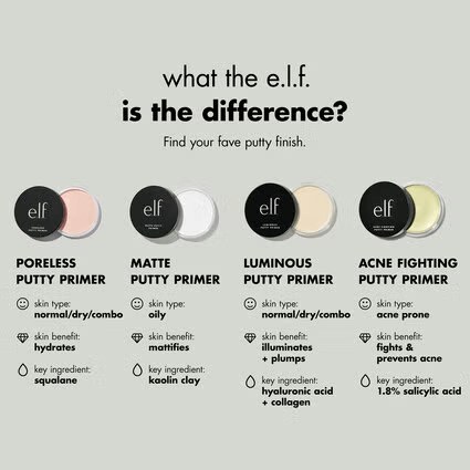Poreless Putty Primer | Elf Cosmetics