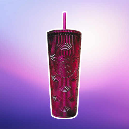 Metallic Magenta Cold Cup Tumbler x Starbucks