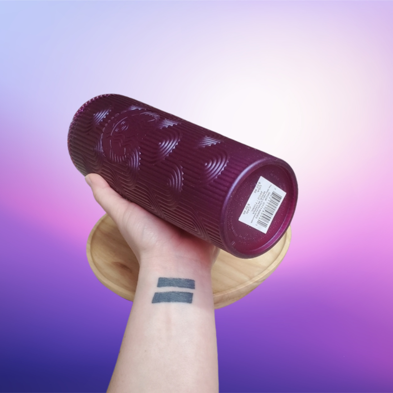 Metallic Magenta Cold Cup Tumbler x Starbucks