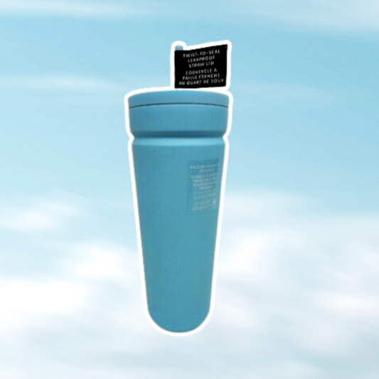 Pastel Blue Vacuum Seal Cold Cup x Starbucks