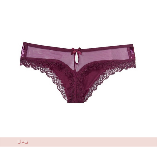 Tanga con aplicación de lentejuelas | Very Sexy