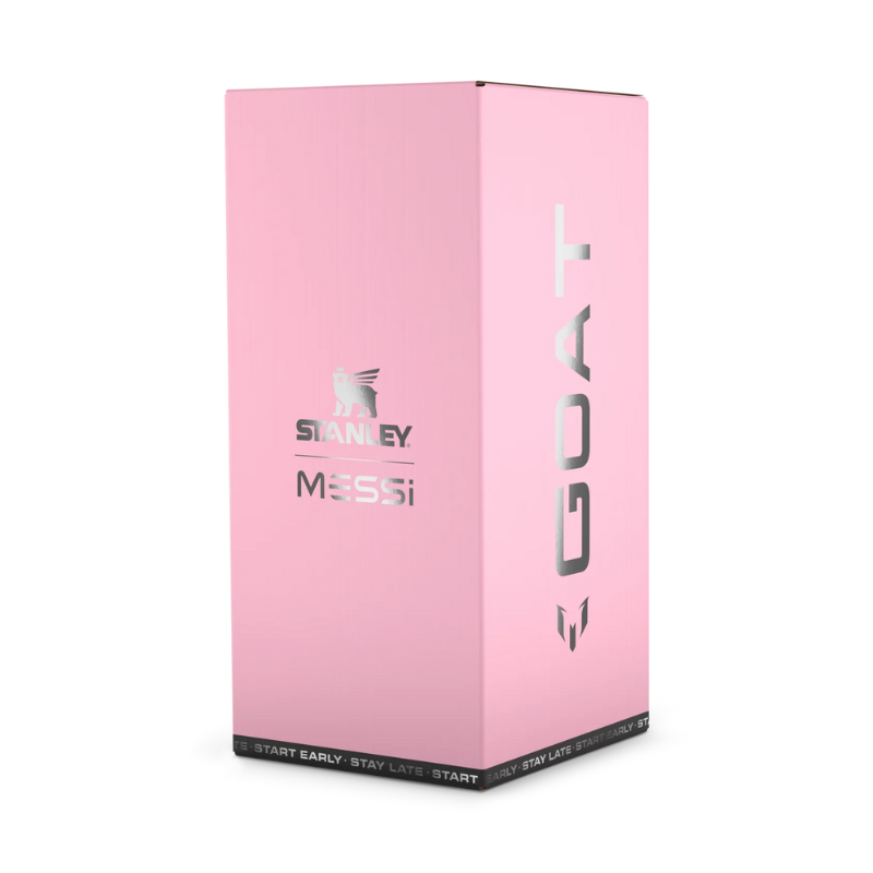 The Messi x Stanley Quencher ProTour Flip Straw Tumbler