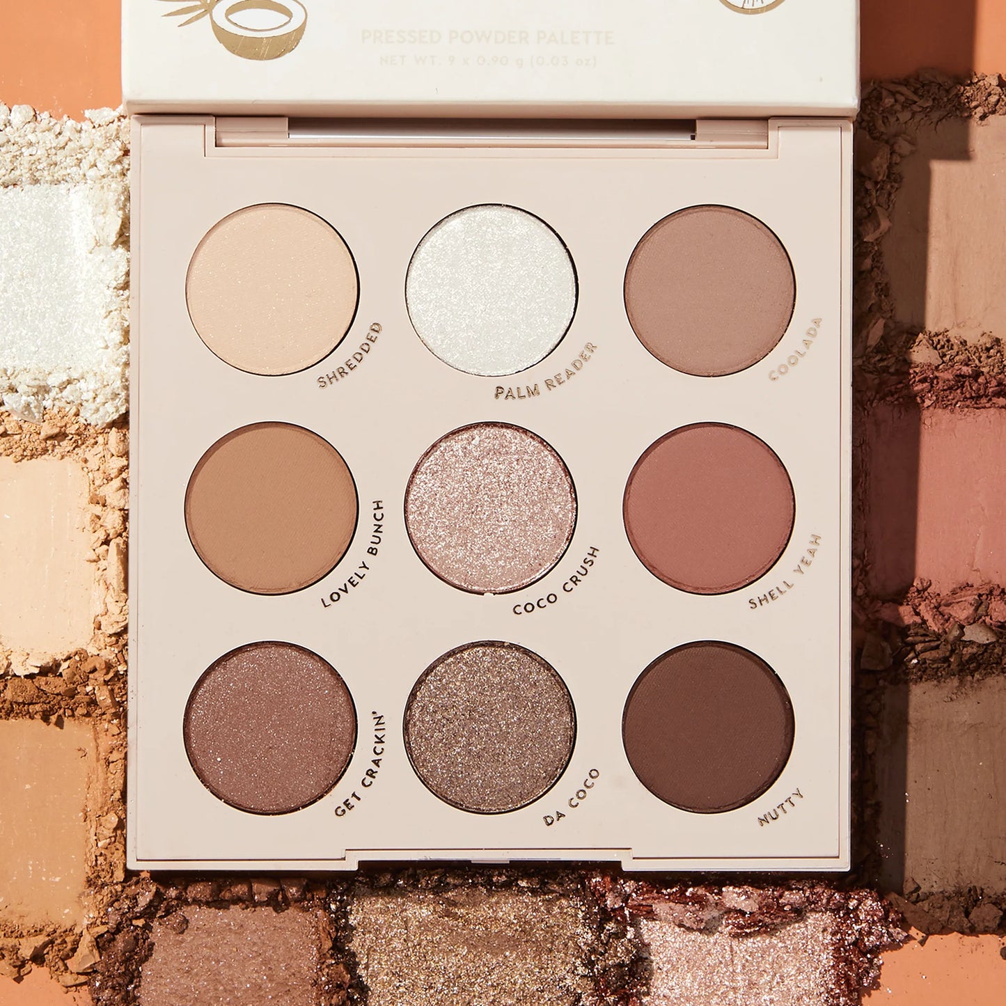 Paleta de sombras Going Coconuts | Colourpop Cosmetics