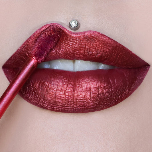Velour Liquid Lipstick Poinsettia x Jeffre Star Cosmetics