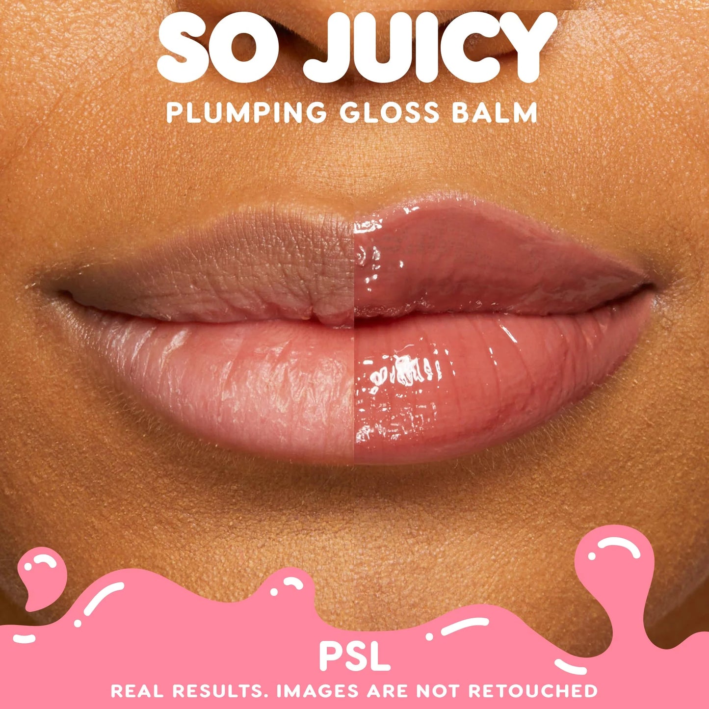 So Juicy Plumping Gloss Balm with Peptides Guava Glaze | Colourpop Cosmetics