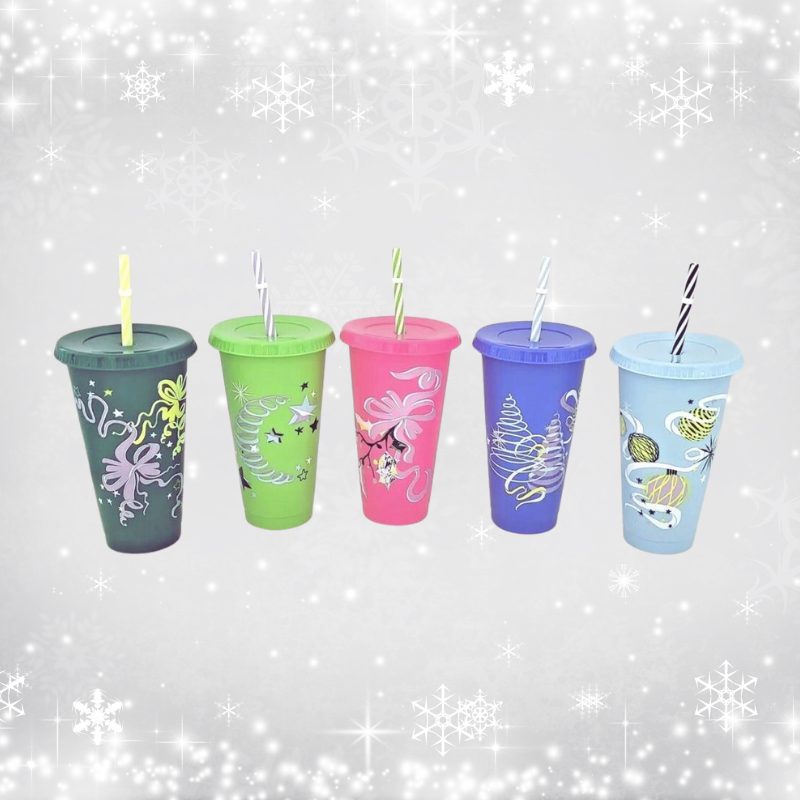 Color Changing Reusable Cold Cup Set x Starbucks