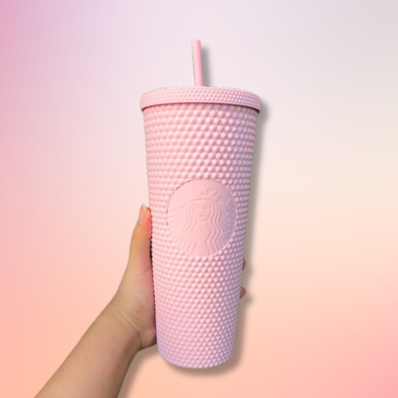 Soft Pink Matte Studded | Starbucks