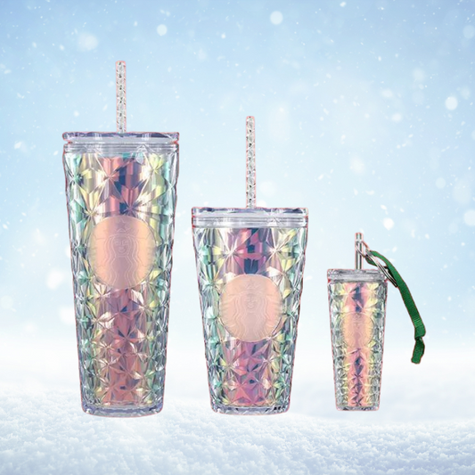Iridiscent Winter White Prism x Starbucks