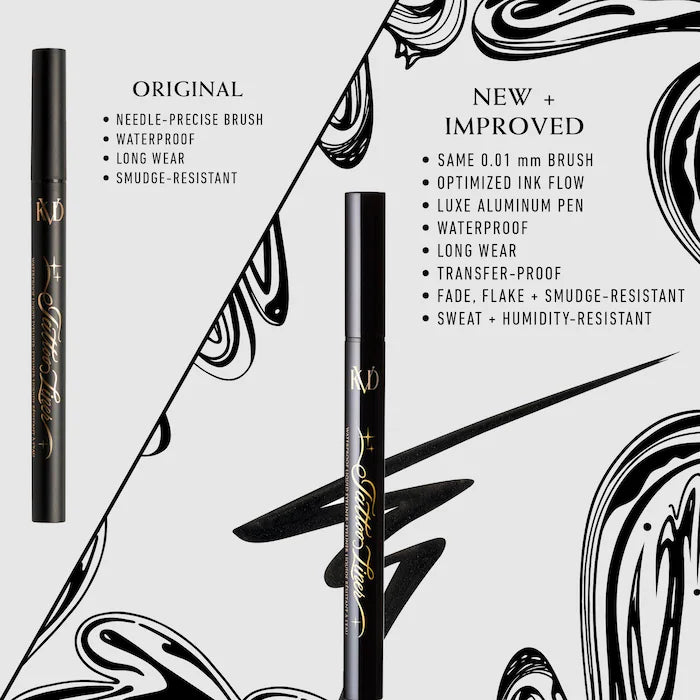 Tattoo Liner Vegan Waterproof Liquid Eyeliner | KVD Beauty