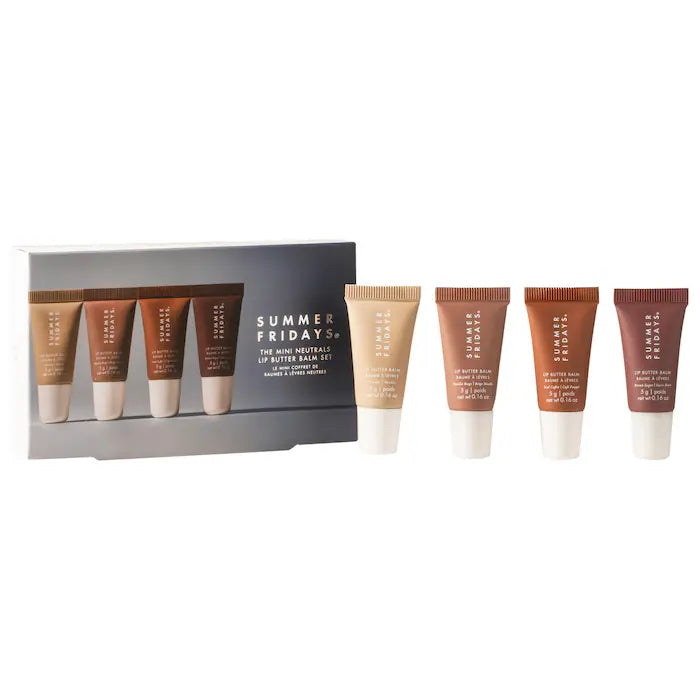The Mini Neutrals Lip Butter Balm Set | Summer Fridays