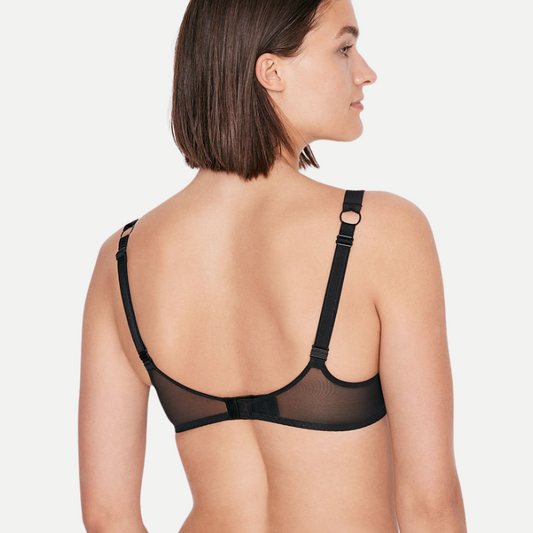 Sujetador balconette sin forro con tiras brillantes Wicked | Very Sexy