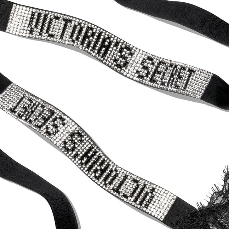 Sujetador balconette sin forro con tiras brillantes Wicked | Very Sexy