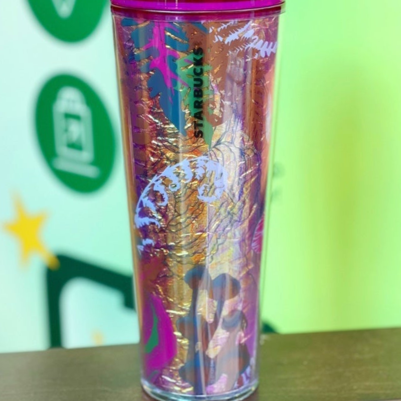 Woodland Berry Foil Tumbler x Starbucks