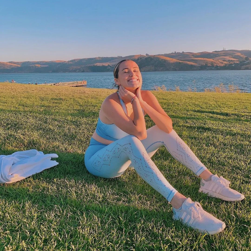 Top deportivo sin costuras con forro ligero