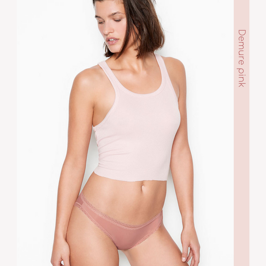 Bikini con ribete de encaje Conscious | Body by Victoria