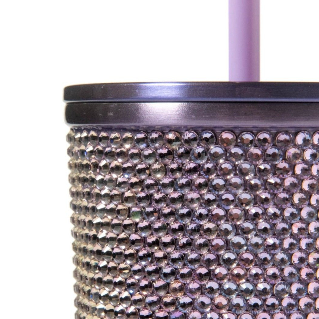 Limited Edition Purple Rhinestone Stainless Steel Cold Cup x Starbucks