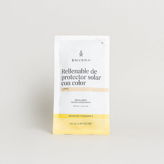 Rellenable de protector solar light x Envera