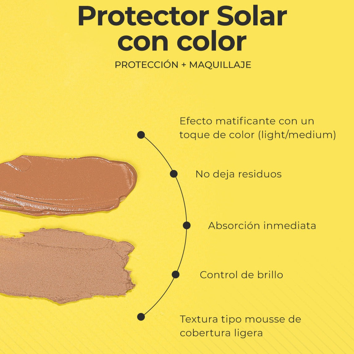 Protector solar con color light x Envera