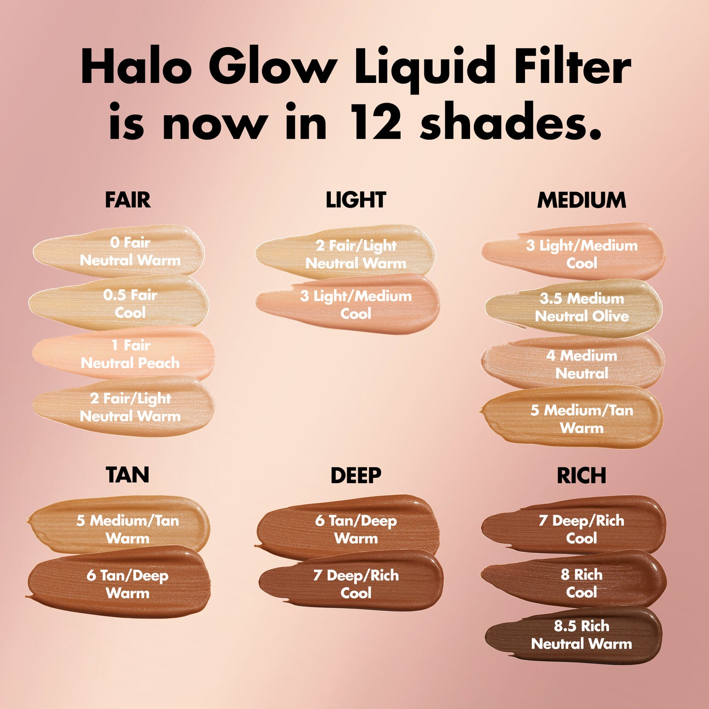 Halo Glow Liquid Filter 2 Fair/Light Neutral Warm x Elf