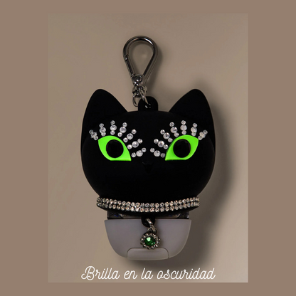 Holder para gel antibacterial Glam Cat