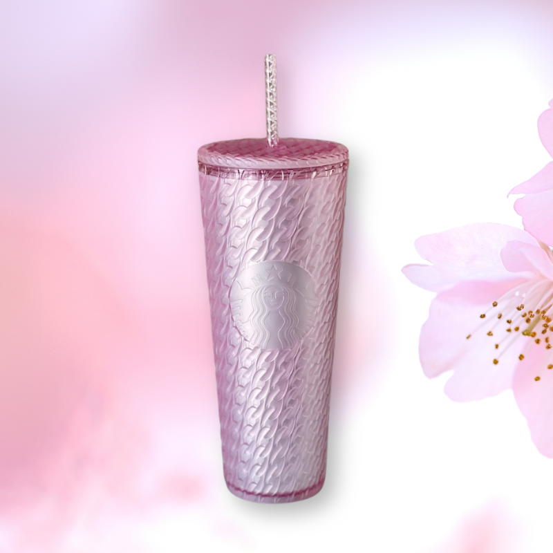 Pink Cherry Blossom Chain Tumbler x Starbucks