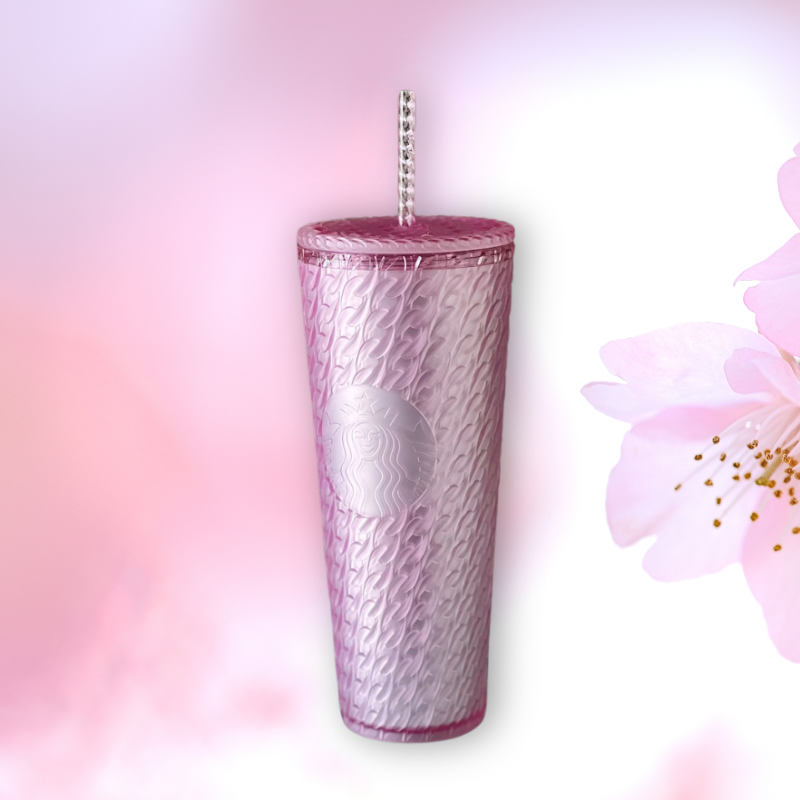 Pink Cherry Blossom Chain Tumbler x Starbucks