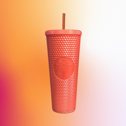 Orange Bling Cup Studded x Starbucks