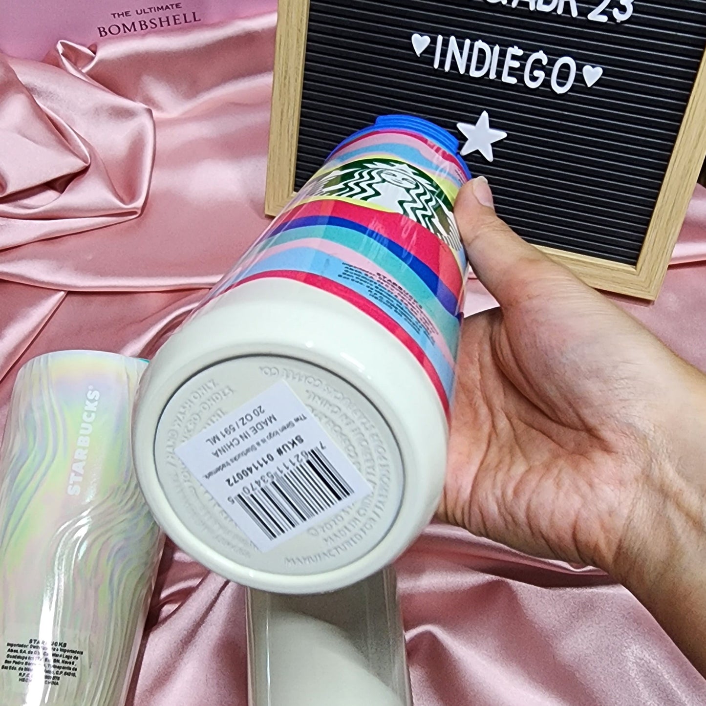 Termo de acero bitonal x Starbucks – IndieGo Boutique