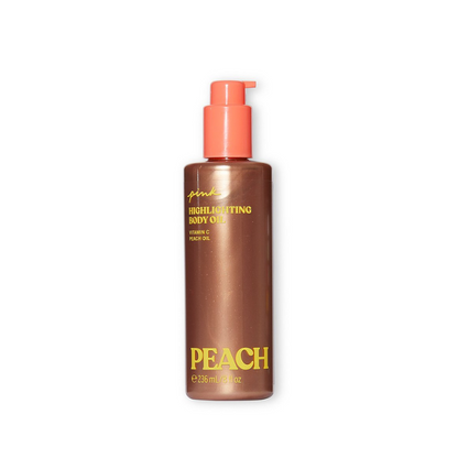 Aceite iluminador con brillo Peach