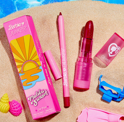 Lux lipstick kit "Malibu Sunset" Colourpop x Barbie