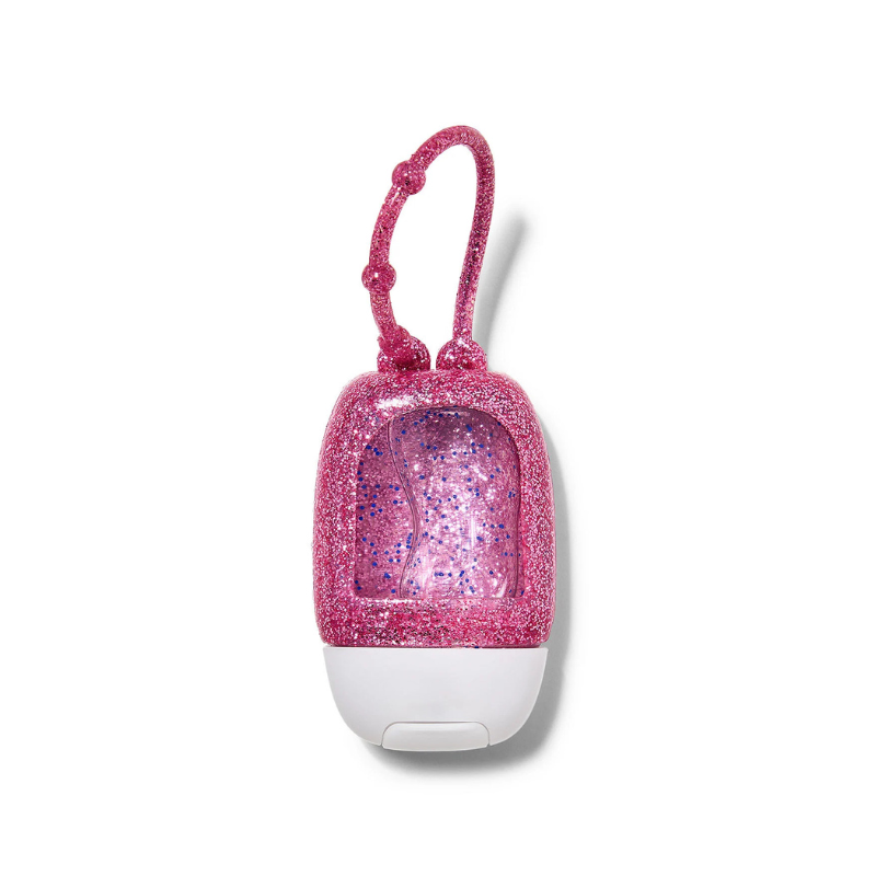 Holder para gel antibacterial Pink Glitter