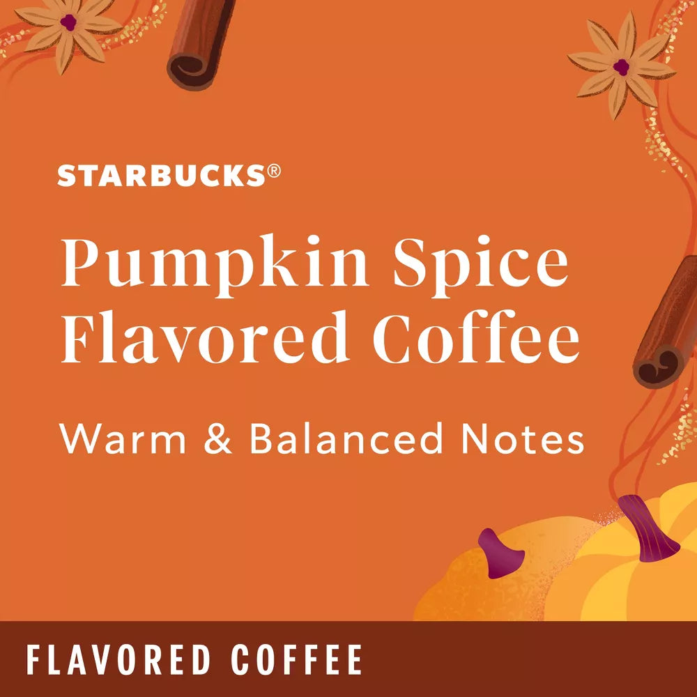 Pumpkin Spice Light Roast Ground Coffe | Starbucks