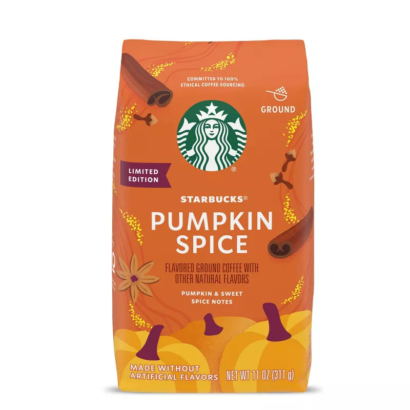 Pumpkin Spice Light Roast Ground Coffe | Starbucks