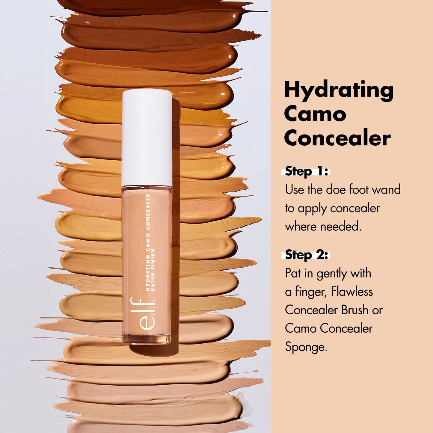 Hydrating Camo Concealer Tan Sand x Elf