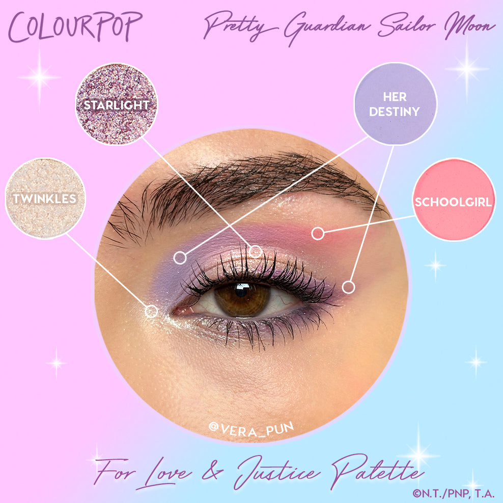 Paleta de sombras For Love and Justice x Colourpop Cosmetics