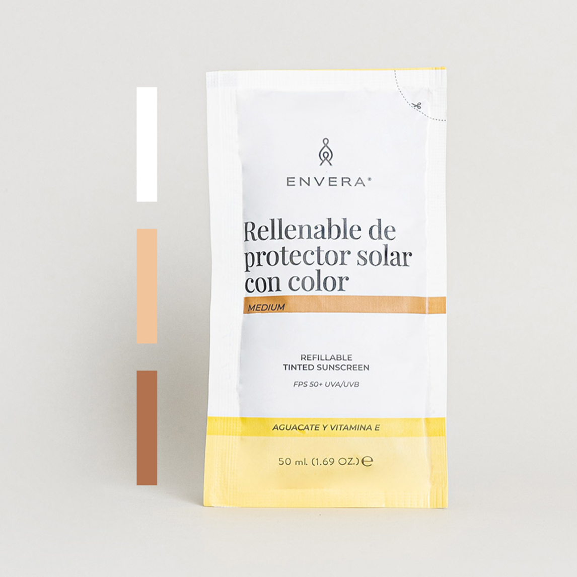 Rellenable de protector solar light x Envera