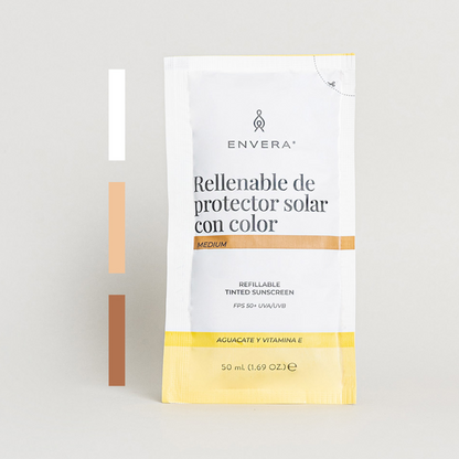 Rellenable de protector solar light x Envera