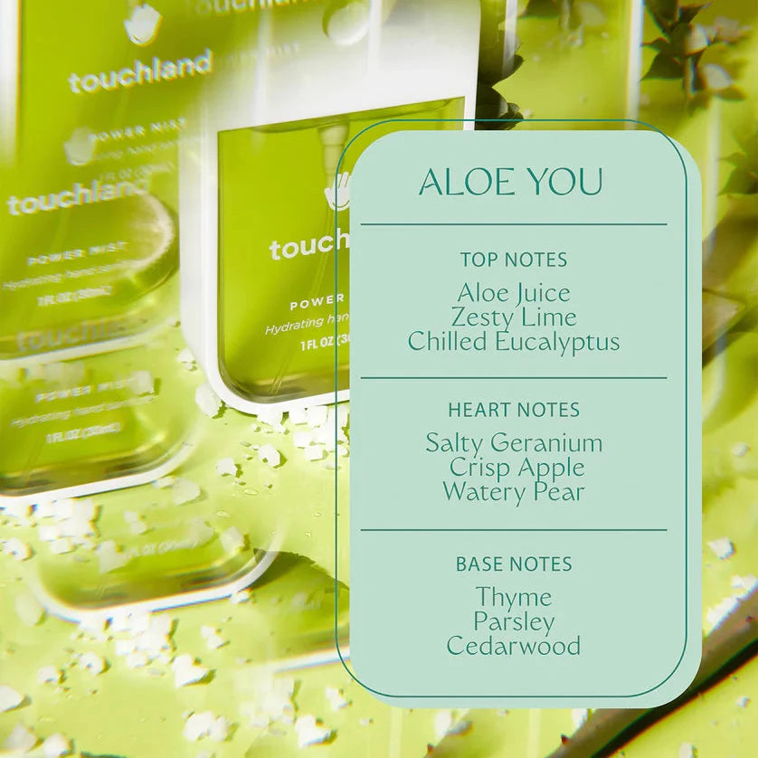 Power mist Aloe You | Touchland