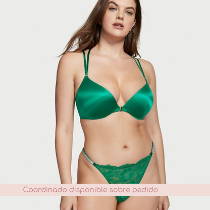 Brasileña de encaje con tira brillante | Very Sexy
