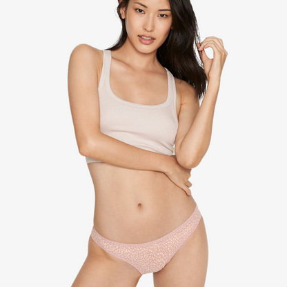 Bikini de malla con logo transparente | Body by Victoria