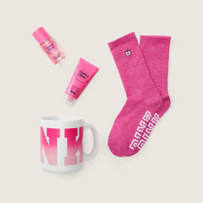 Mug set de regalo con calcetines acogedores Fresh and Clean