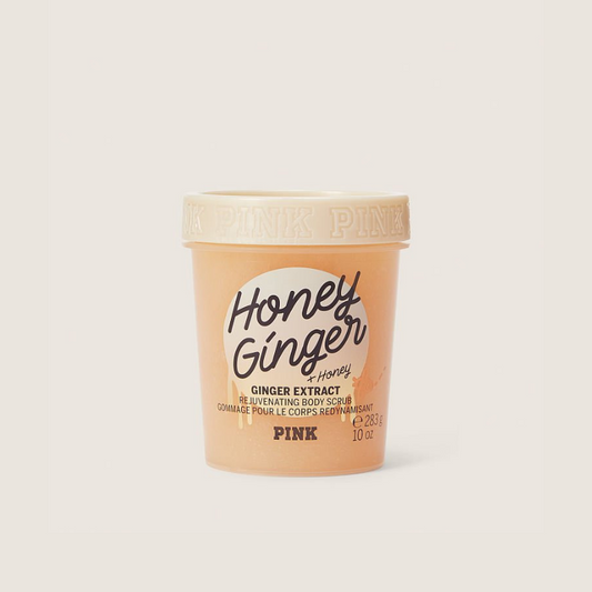 Exfoliante corporal iluminador con miel pura Honey Ginger