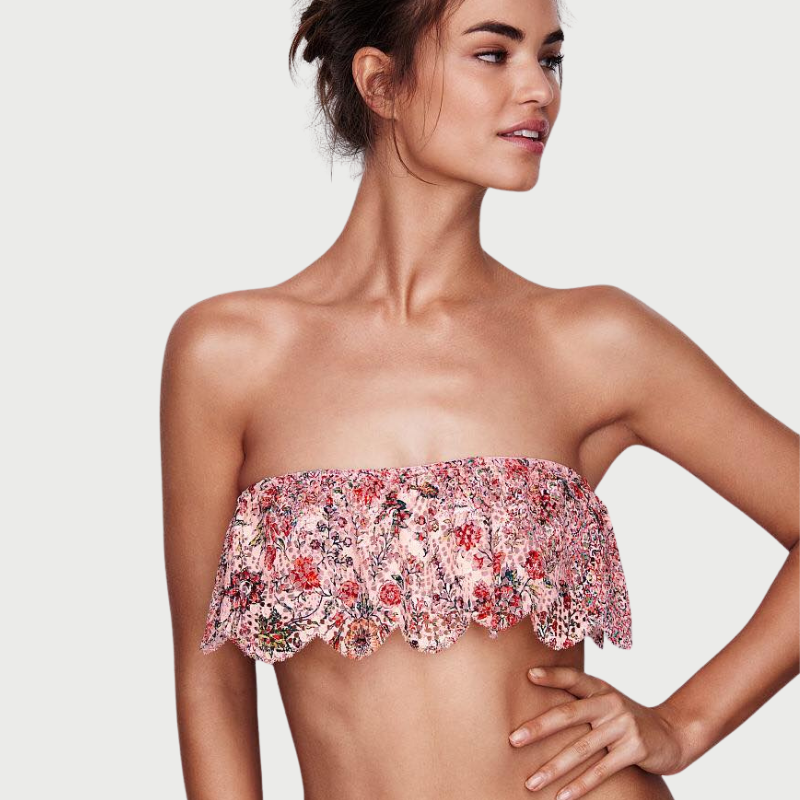 Bralette floral vaporoso by Victoria