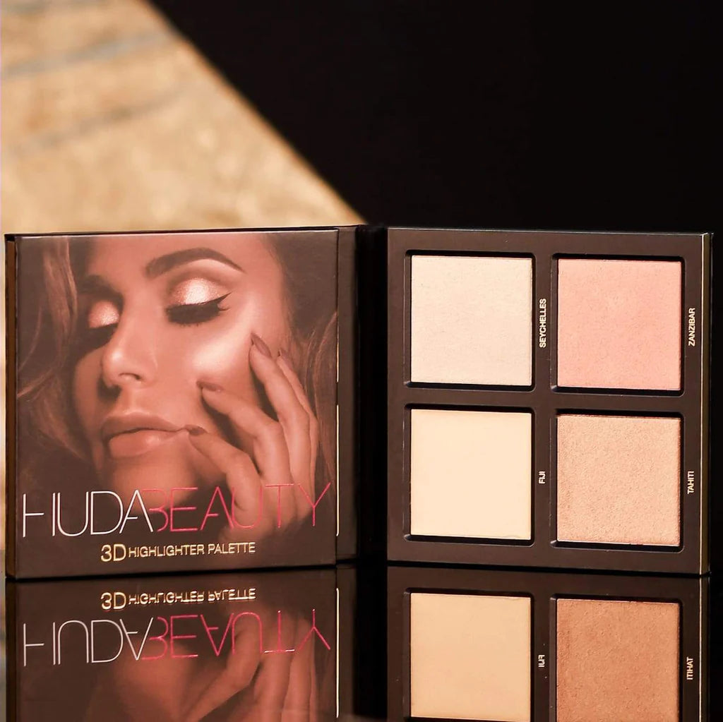 3D Hightlighter Palette x Huda Beauty